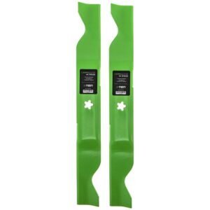 8ten lawnrazor mower blade set for ayp husqvarna 561739 403107 405380 532405380 46 inch deck (medium lift)