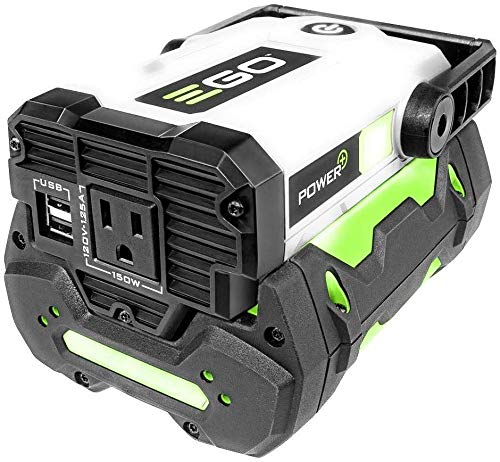 EGO PAD1500 Nexus Escape 150-Watt Power Inverter featuring 2 USB Ports and 1 120-Volt AC Power Outlet (Non-Retail Packaging)