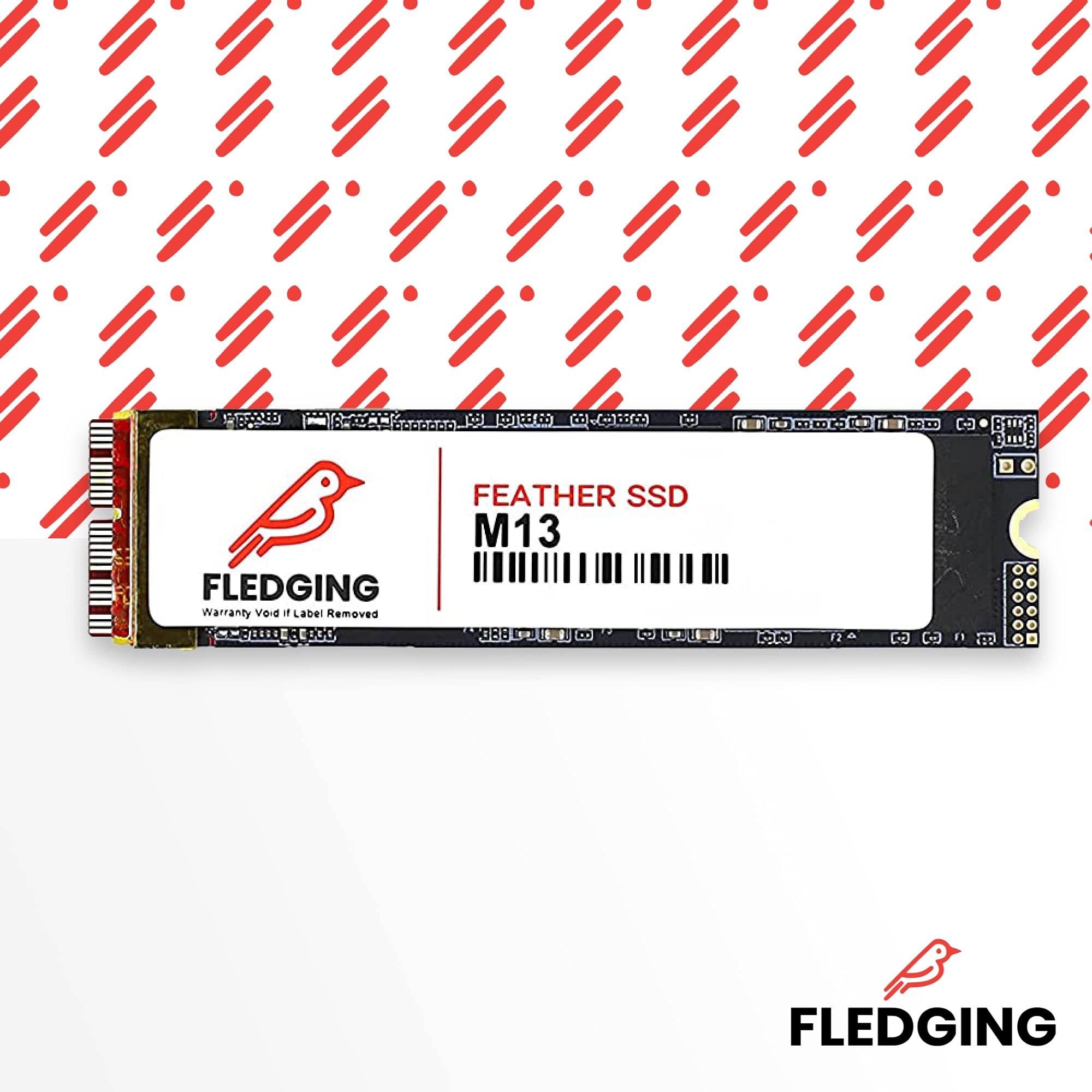 Fledging 256GB Feather M13-S PCIe NVMe Gen 3.0x4 SSD Upgrade – DIY kit & OS Included – Compatible with Apple MacBook Air (2013-2015) & Pro (2013-2016), Mac Mini (2013) & Pro (2014), iMac (2013-2019)