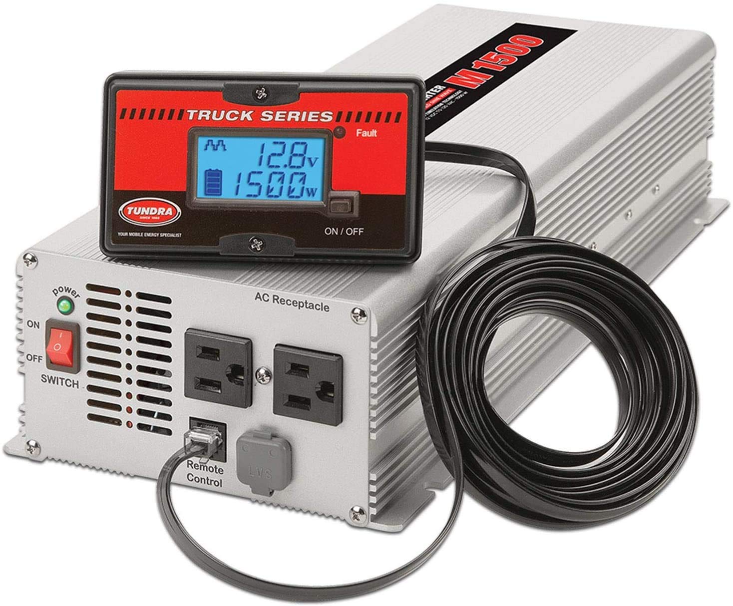 Tundra M Series - Power Inverter - Modified SINE Wave 2000W / 12 Volts DC to 120 Volts AC - M2000