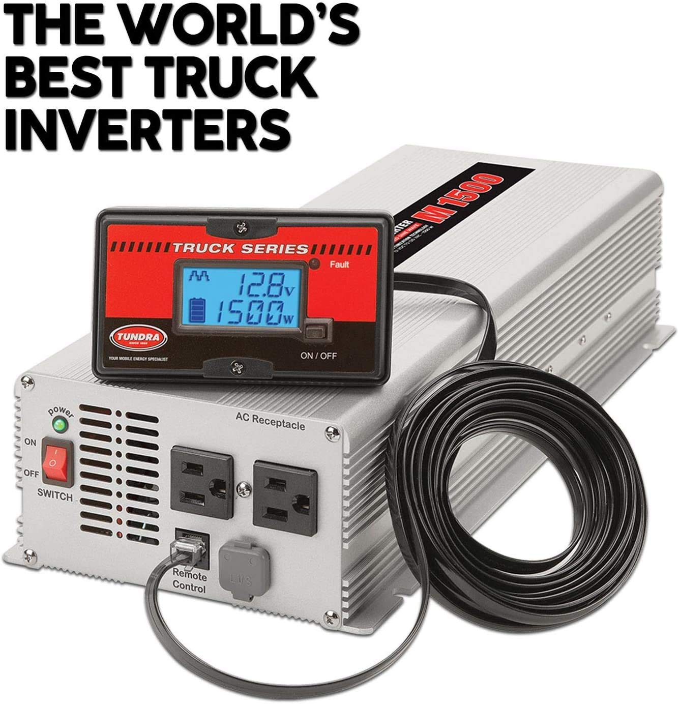 Tundra M Series - Power Inverter - Modified SINE Wave 2000W / 12 Volts DC to 120 Volts AC - M2000