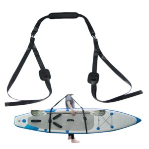 adjustable kayak sup carry strap multi-use shoulder strap for surfboard stand up paddleboard canoe longboard carry belt paddle board accessories