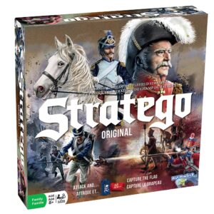 playmonster stratego original new ed -- new look, same classic strategy game -- capture your opponent's flag to win! -- ages 8+