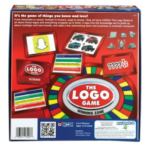 The Logo Game - The Game of Things You Know and Love! - Fun Party Game - Ages 12+ - 2-6 Players