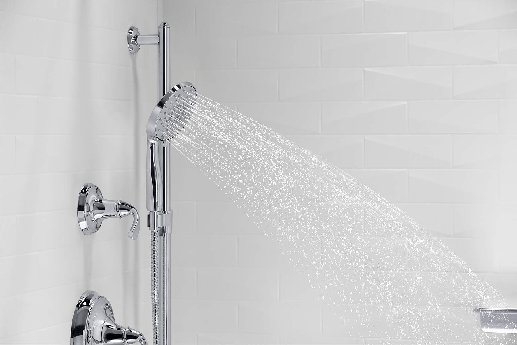 KOHLER Forté 2.5 Gpm Multifunction Handshower Kit with Katalyst Air-induction Technology