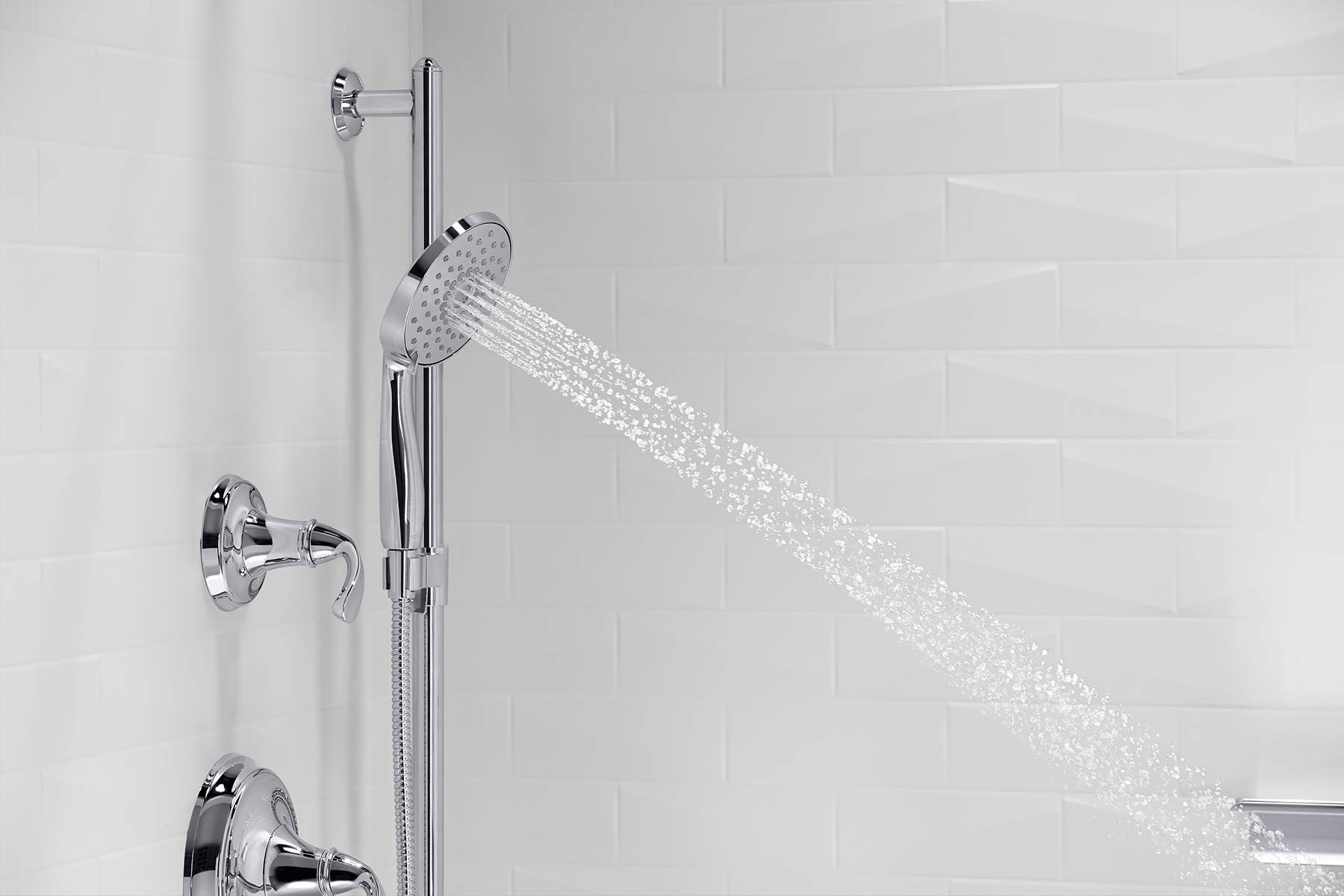 KOHLER Forté 2.5 Gpm Multifunction Handshower Kit with Katalyst Air-induction Technology