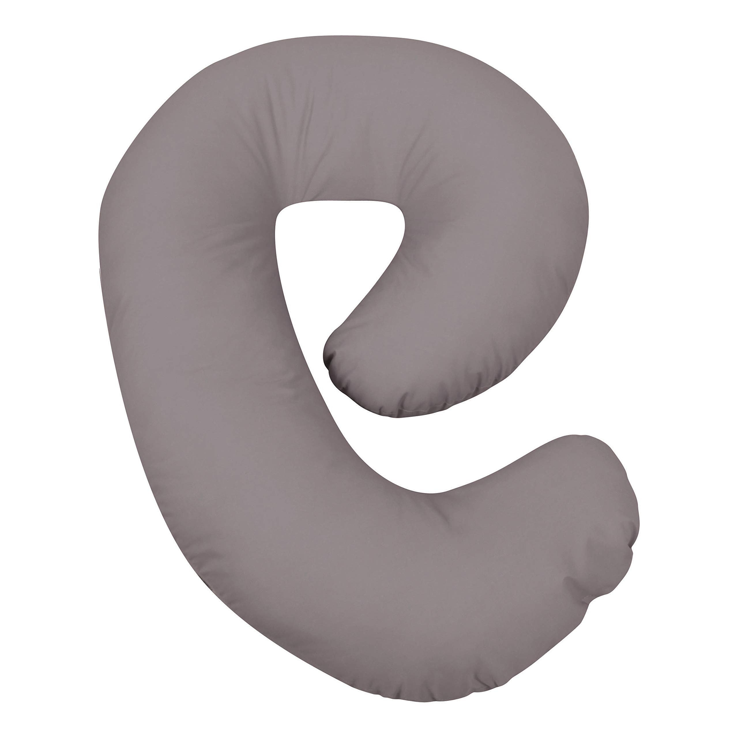 Leachco Snoogle Mini Compact Side Sleeper, Shadow Gray