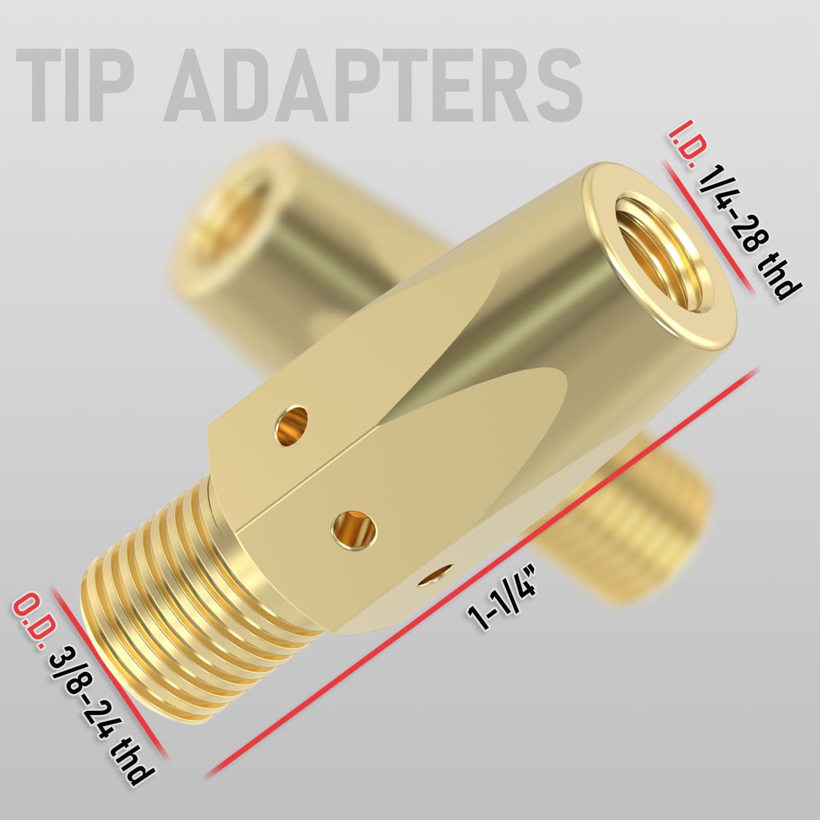 YESWELDER MIG Welding Gun Accessory Kit .035" Tip-Nozzle-Diffuser for Miller Millermatic M-25/M-40 Hobart Torch