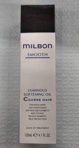 milbon smooth luminous softening oil coarse hair 4.1oz