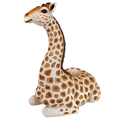 Design Toscano Zari The Resting Giraffe Statue: Medium