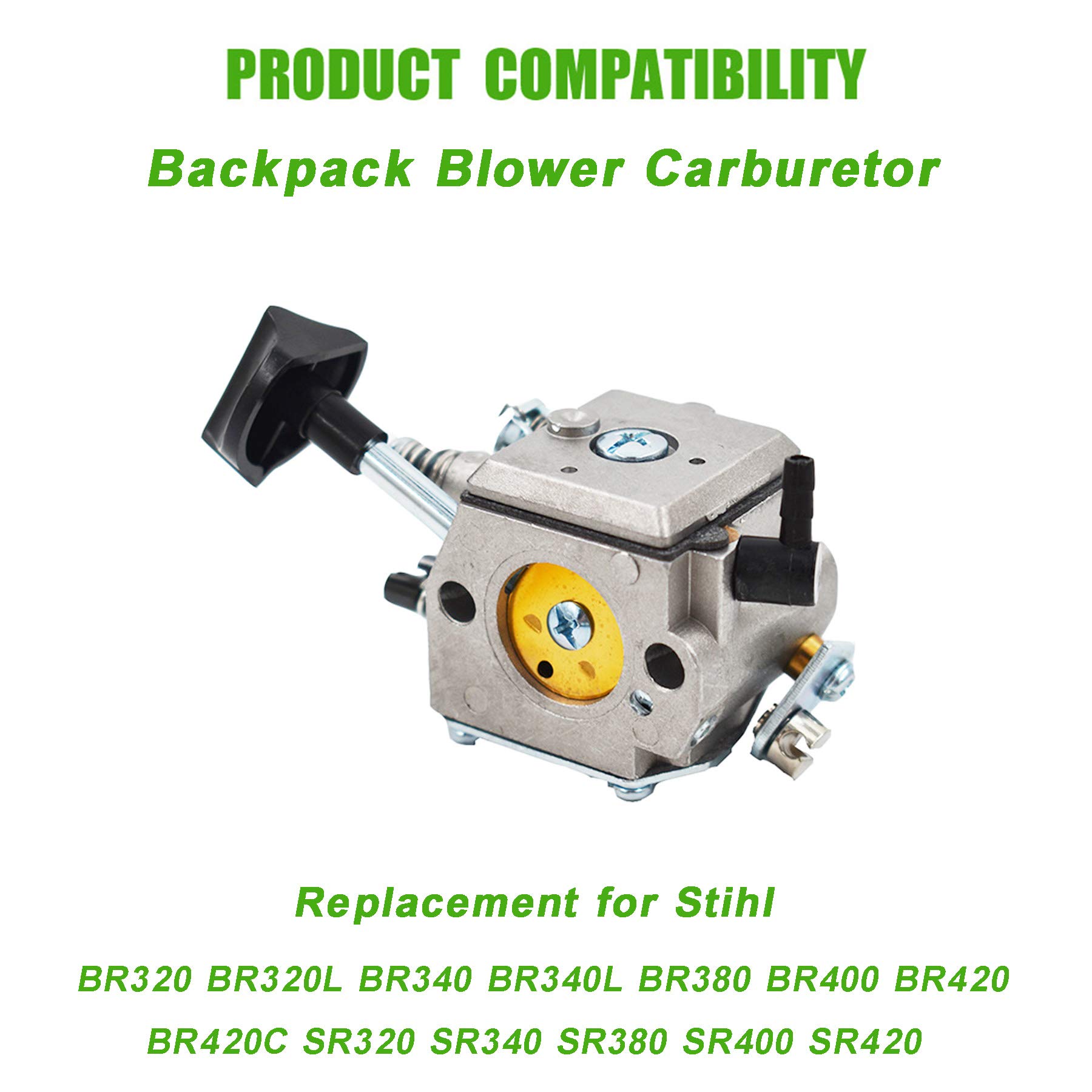 ALL-CARB Carburetor Replacement for Stihl BR400 BR420 BR320 BR380 42031200601 Backpack Blower Carb