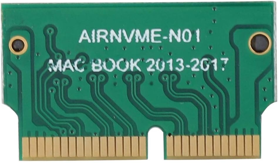 ASHATA Hard Disk to NVME SSD Adapter Concerter Card for 2013 2014 2015 MAC Book Air A1465 A1466 and for MacBook Pro A1398 A1502 SSD.