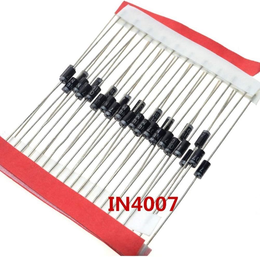 Tvoip 200PCS 1N4007 4007 1A 1000V DO-41 Rectifier Diode IN4007