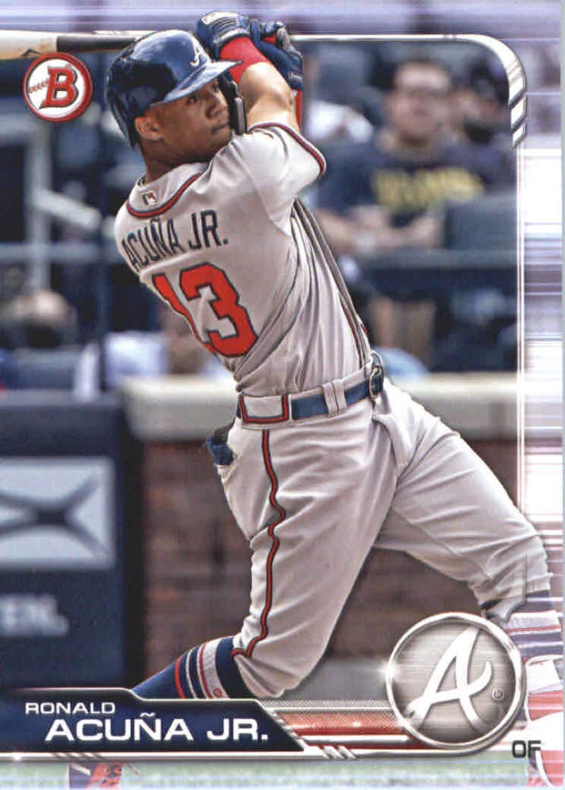 2019 Bowman #78 Ronald Acuna Jr. Atlanta Braves NM-MT MLB Baseball