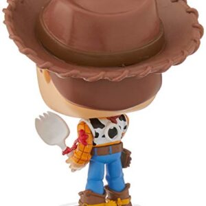 POP! Funko Disney Pixar Toy Story 4 Sheriff Woody Holding FORKY Vinyl Exclusive #535