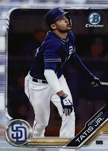 2019 Bowman CHROME Prospects - Fernando Tatis Jr - San Diego Padres Baseball Rookie Card RC #BCP25