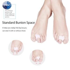 Askilt Bunion Corrector, Bunion Splints and Bunion Relief for Hallux Valgus, Big Toe Joint,Adjustable Bunion Splint Protector Sleeves kit F or Women and Men,7 pcs