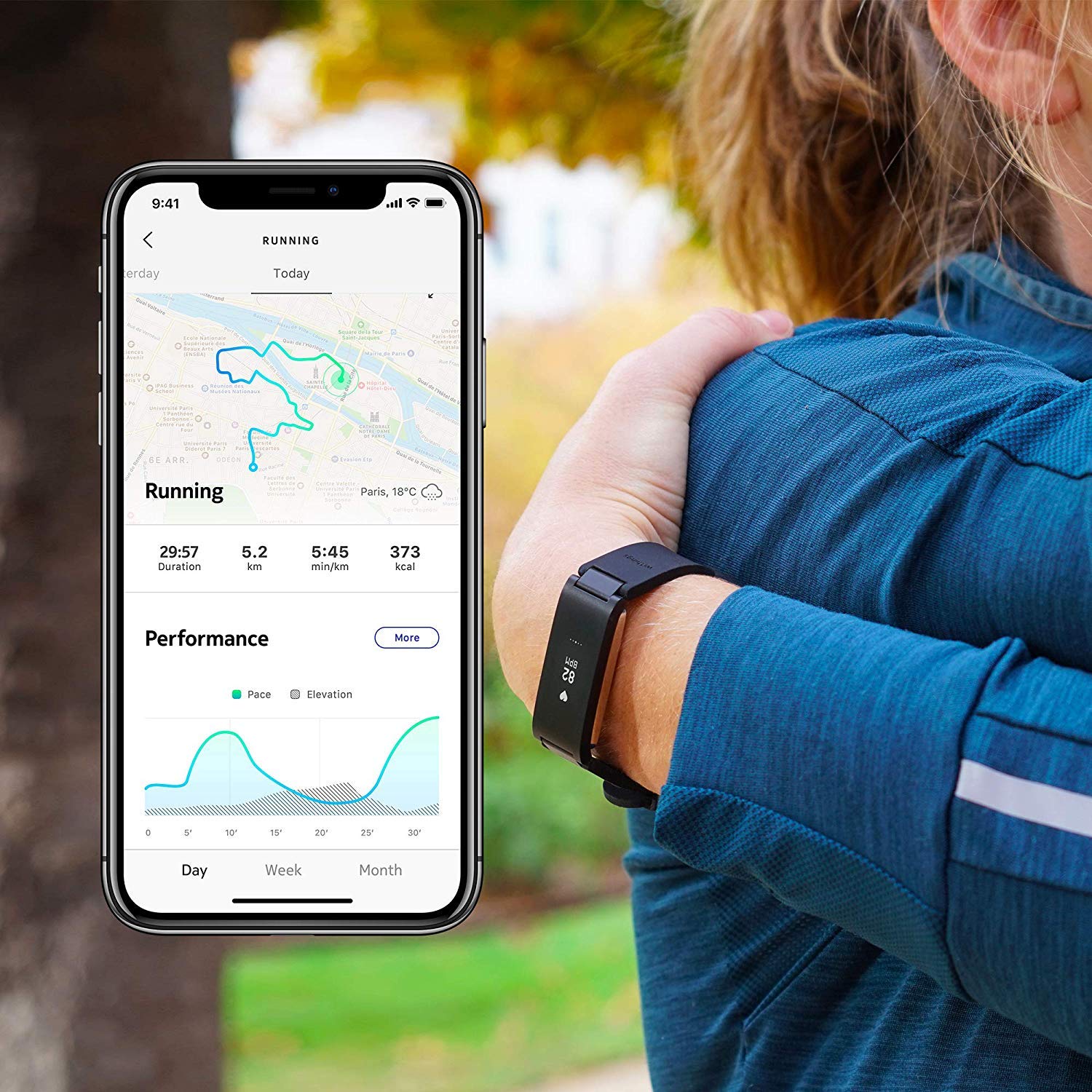 Withings Pulse HR – Water Resistant Health & Fitness Tracker with Heart Rate and Sleep Monitor, Sport & Activity Tracking