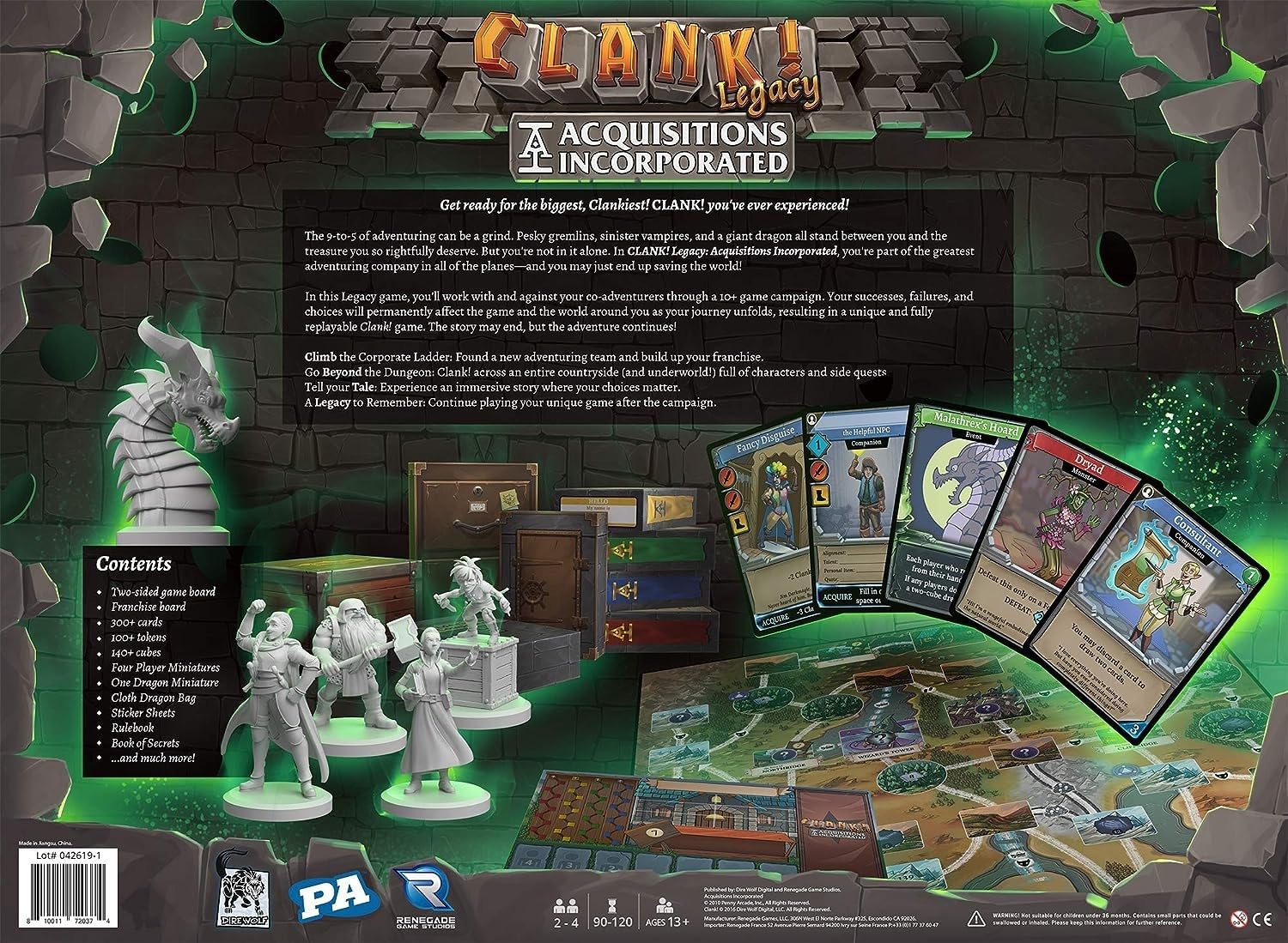 Renegade Game Studios Clank! Legacy: Acquisitions Incorporated