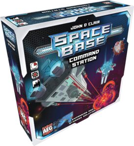 alderac entertainment group (aeg) space base command station - board game, dice game, storage solution, 2 to 7 players, 60 minute play time, for ages 14 and up, alderac entertainment group (aeg)