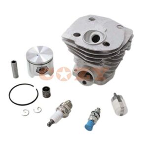 laliva tools - new 44mm cylinder piston spark plug oil filter kits for husqvarna 346xp 350 351 353 chainsaw (low)