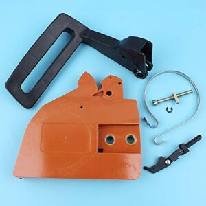 laliva tools - chain brake clutch cover hand guard tensioner kit for husqvarna 136 137 141 142 chainsaw #530054802 adjuster joint knee new part