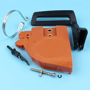 Laliva tools - Chain Brake Clutch Cover Hand Guard Tensioner Kit For Husqvarna 136 137 141 142 Chainsaw #530054802 Adjuster Joint Knee NEW Part