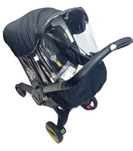 sasha’s rain and wind cover: compatible with the doona infant car seat