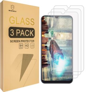 Mr.Shield [3-PACK] Designed For Samsung Galaxy A20 [Not Fit for Galaxy S20] [Tempered Glass] Screen Protector