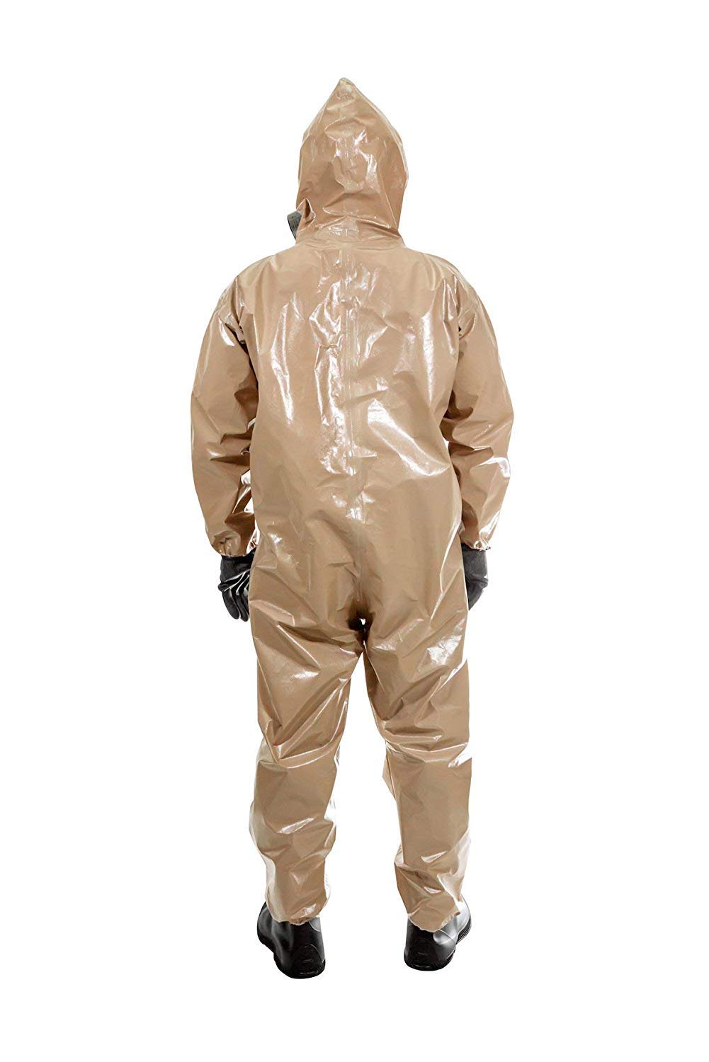 MIRA SAFETY Suit Disposable Protective Coverall with Hood and Elastic Cuff Size (SM/MD)