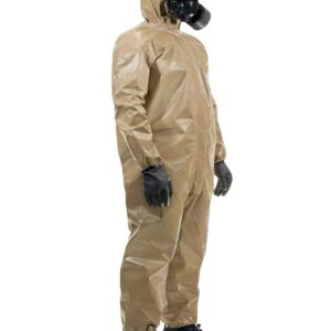 MIRA SAFETY Suit Disposable Protective Coverall with Hood and Elastic Cuff Size (SM/MD)