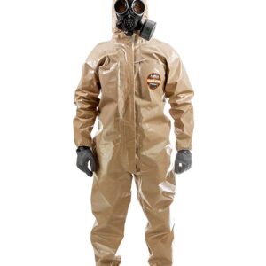 MIRA SAFETY Suit Disposable Protective Coverall with Hood and Elastic Cuff Size (SM/MD)