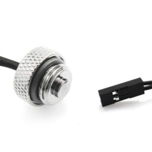 XSPC G1/4" Plug with 10k Sensor, Chrome