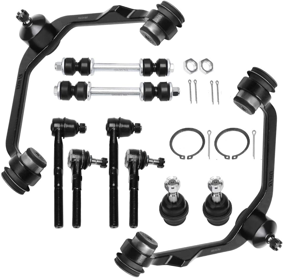 AUTOSAVER88 -Front Upper Control Arm Kit Compatible with 1997-2002 Ford Expedition, 1997-2003 Ford F-150, 1997-1999 Ford F-250, 2002 Lincoln Blackwood, 1998-2002 Lincoln Navigator -(RWD Only)