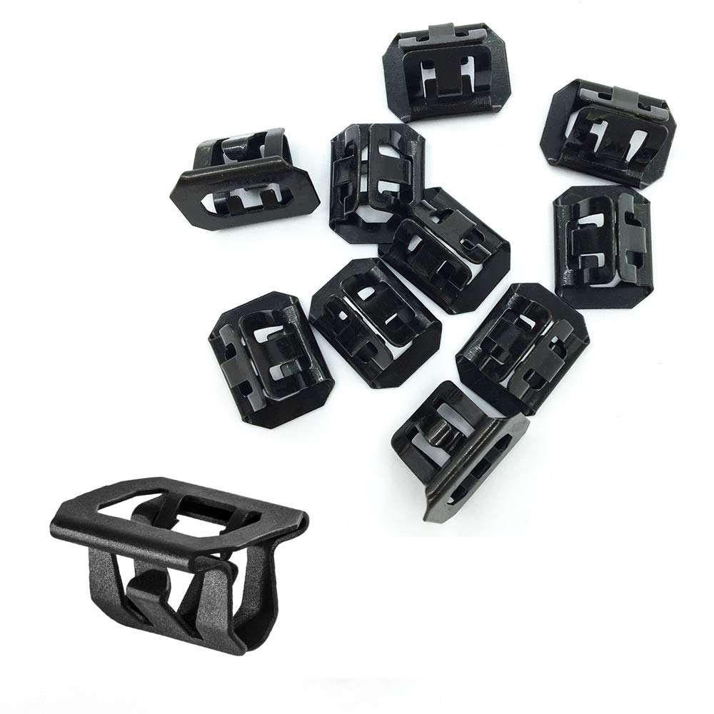 DSparts Bag of 10 Replacement for GM Bumper Cover Front Grille Retainer Clips Replaces Part Number 15078238 700-053