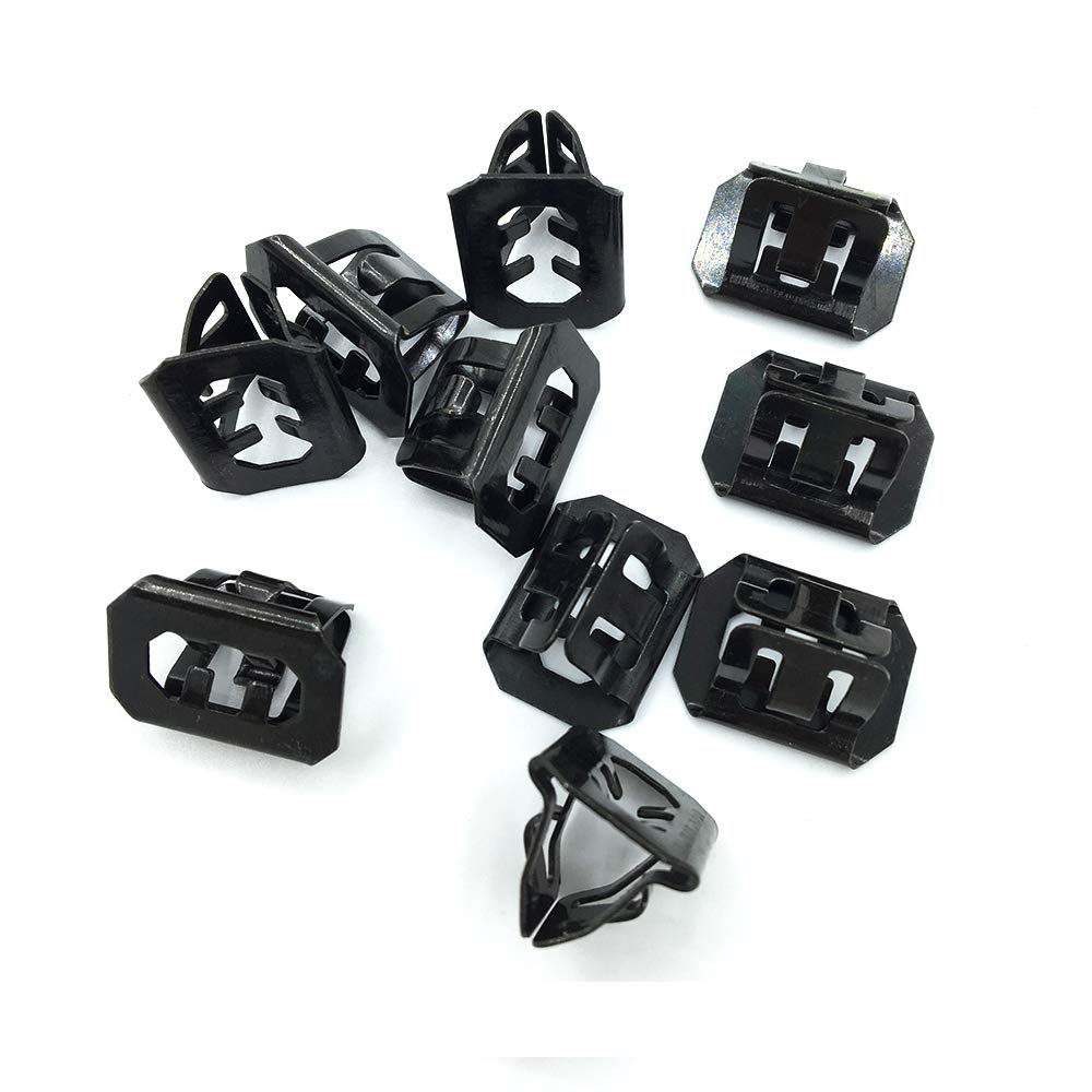 DSparts Bag of 10 Replacement for GM Bumper Cover Front Grille Retainer Clips Replaces Part Number 15078238 700-053