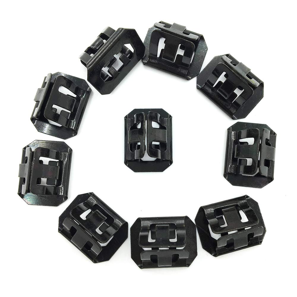 DSparts Bag of 10 Replacement for GM Bumper Cover Front Grille Retainer Clips Replaces Part Number 15078238 700-053