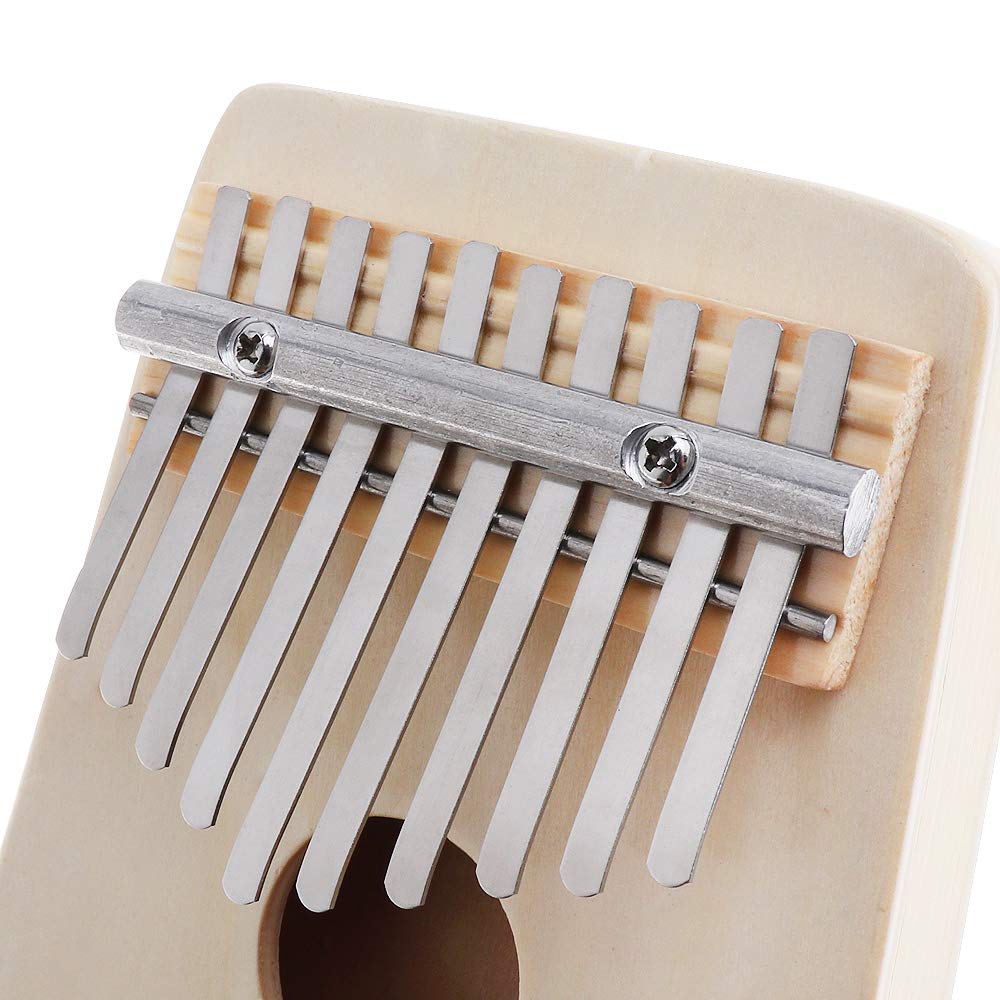 YiPaiSi 10 Keys Kalimba Thumb Piano, Portable Likembe,Sanza, Mbira Finger Piano, Kalimba Mbira Likembe Sanza Finger Hand Thumb, Birthday Gift For Kids Adult Beginners