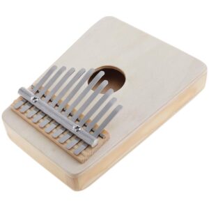 YiPaiSi 10 Keys Kalimba Thumb Piano, Portable Likembe,Sanza, Mbira Finger Piano, Kalimba Mbira Likembe Sanza Finger Hand Thumb, Birthday Gift For Kids Adult Beginners