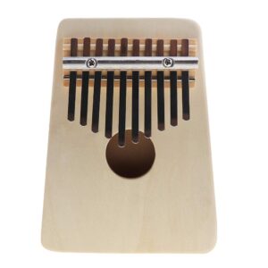 YiPaiSi 10 Keys Kalimba Thumb Piano, Portable Likembe,Sanza, Mbira Finger Piano, Kalimba Mbira Likembe Sanza Finger Hand Thumb, Birthday Gift For Kids Adult Beginners