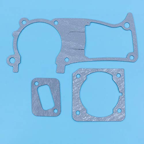 Ants-Store - Crankcase Cylinder Muffler Gaskets Set For Husqvarna 340 345 346XP 350 353 Jonsered CS 2141 2145 2150 2152 2153 Chainsaw