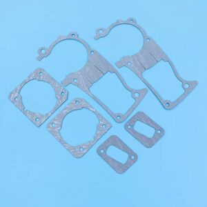 Ants-Store - Crankcase Cylinder Muffler Gaskets Set For Husqvarna 340 345 346XP 350 353 Jonsered CS 2141 2145 2150 2152 2153 Chainsaw