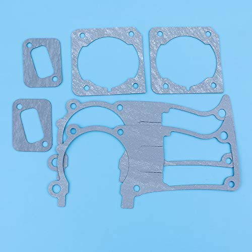 Ants-Store - Crankcase Cylinder Muffler Gaskets Set For Husqvarna 340 345 346XP 350 353 Jonsered CS 2141 2145 2150 2152 2153 Chainsaw