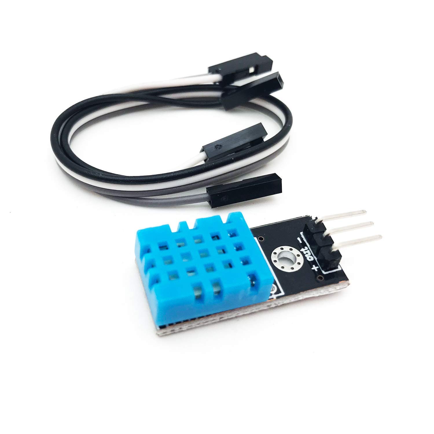 Ardest DHT11 Temperature and Humidity Sensor Module with Cable for Arduino Uno Raspberry Pi 2 3 3B RPi3 ESP-12E