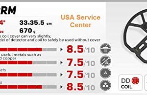 NEL Storm 13 x 14 DD Search Coil for Garrett at Pro