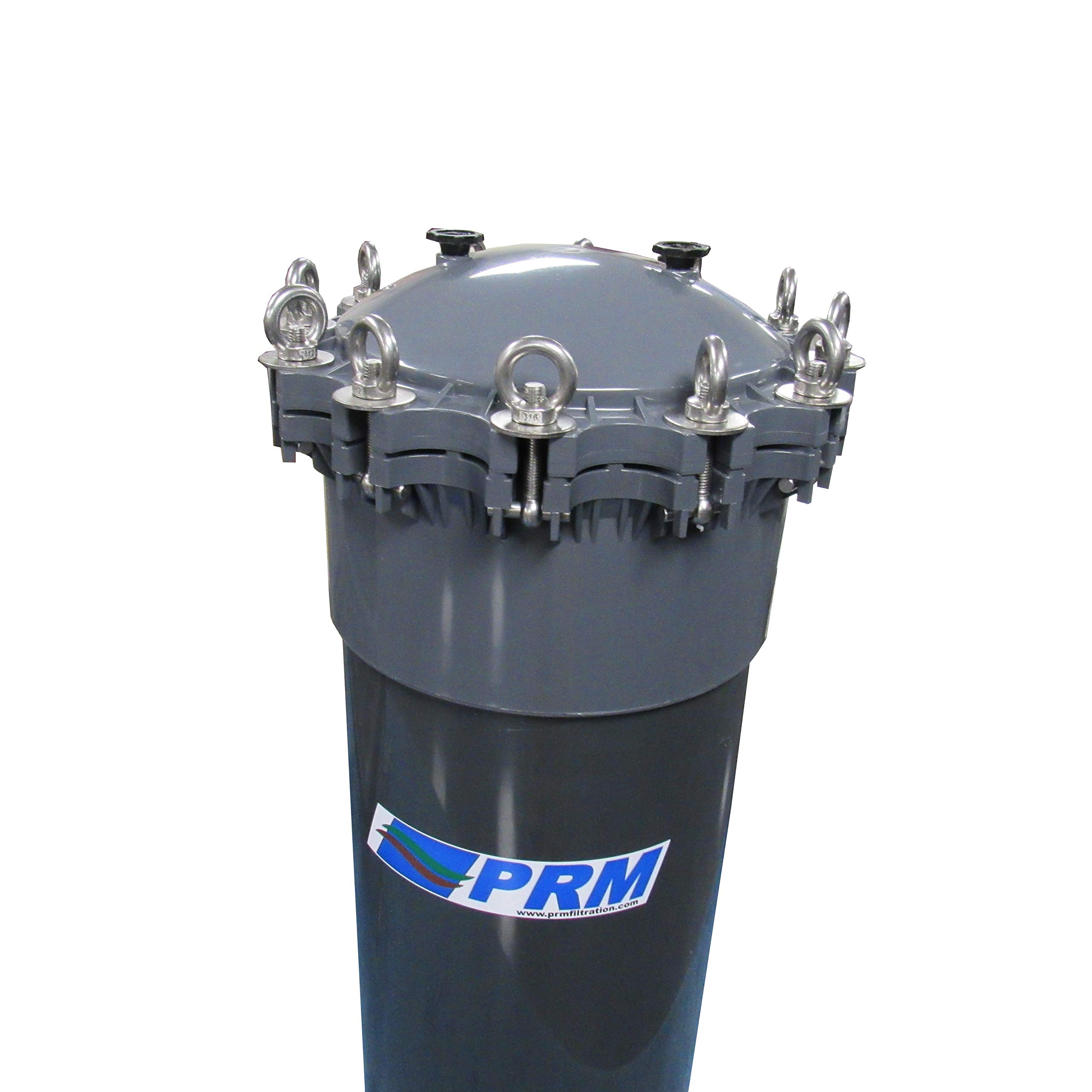 PRM PVC Multi-Cartridge Filter Housing, 9 Cartridge, 3 Inch NPT in/Out