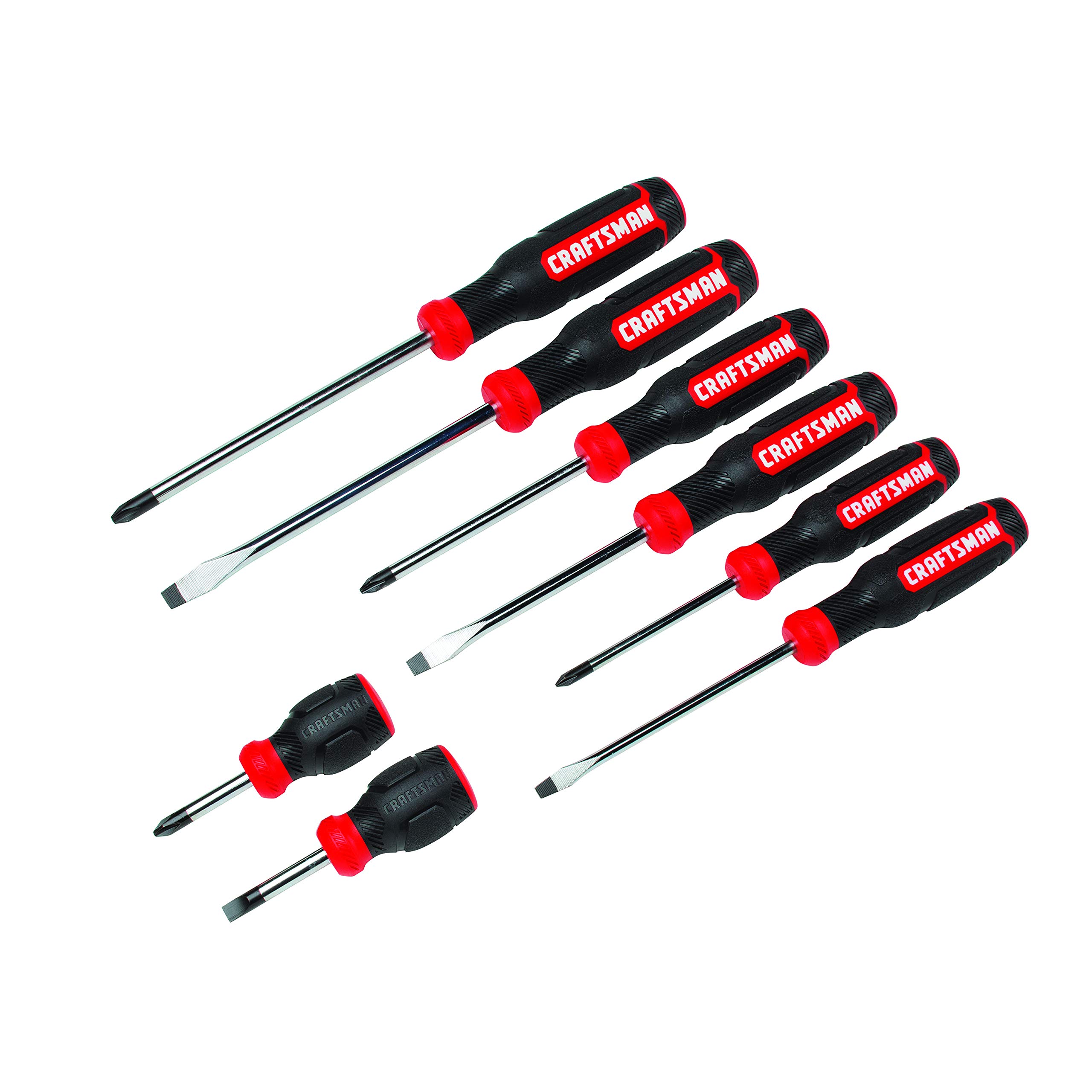 CRAFTSMAN Screwdriver Set, Assorted, 8-Piece (CMHT65075)