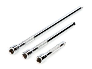 tekton 1/4 inch drive extension set, 3-piece (3, 6, 9 in.) | sha90004