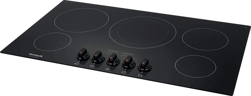 Frigidaire FGEC3648US Gallery Series 36 Inch Electric Smoothtop Cooktop in Stainless Steel