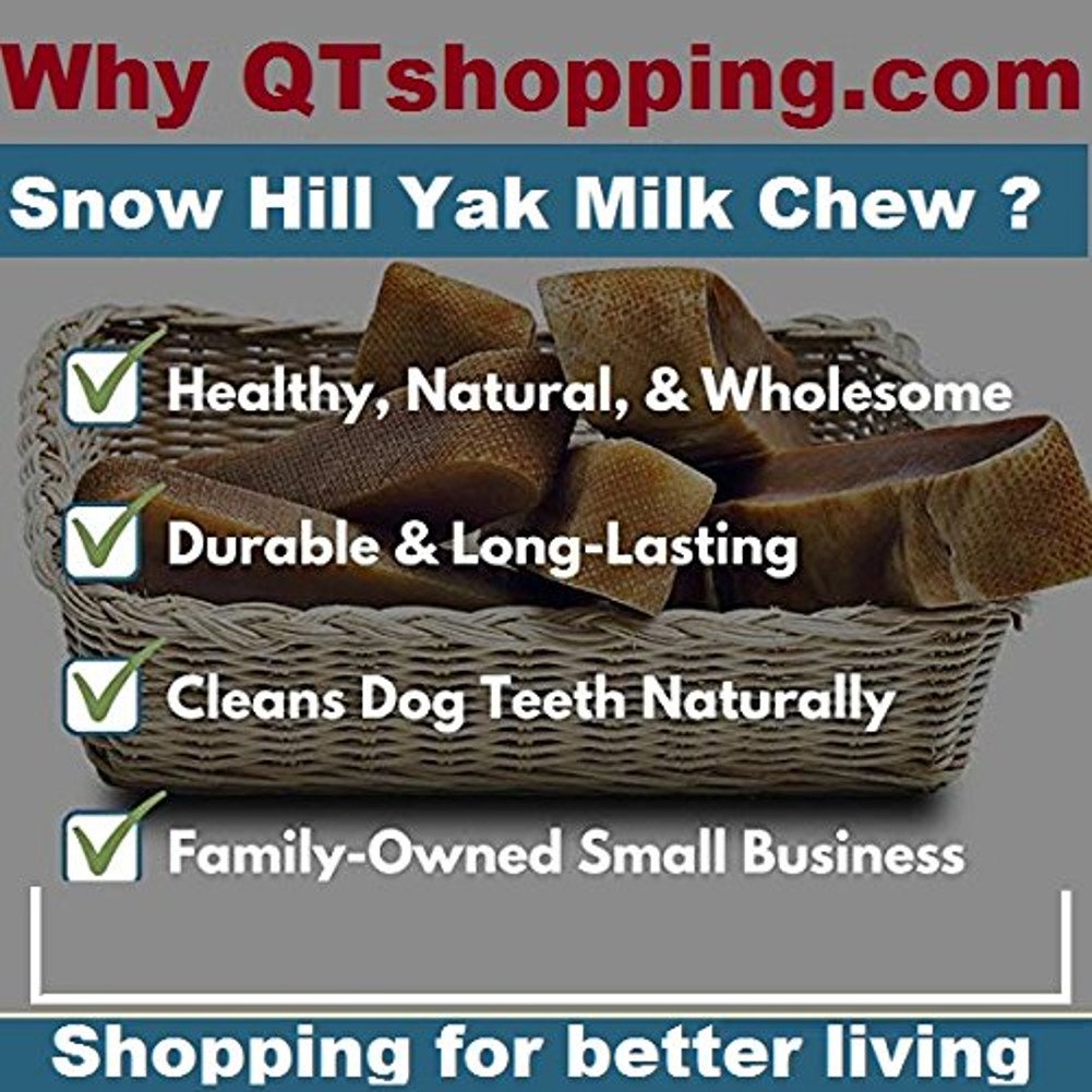 Snow Hill Yak Milk Golden Bone Dog Chews Snacks 16-22 Pcs Nuggets Value 2 Bulk Net Wt. 7.05 Oz Yaky Cheese Long Lasting Treats Nugget of Dogs - Product of Himalayas, Nepal